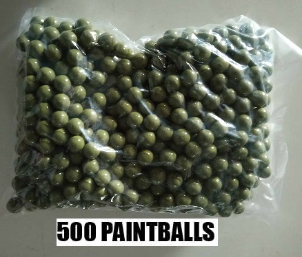 PAINTBALLS 500 UNIDADES CAL 68 - *ENVIO GRATIS